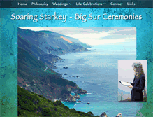 Tablet Screenshot of bigsurceremonies.com